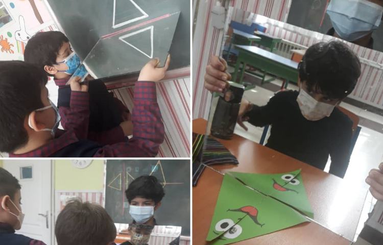 آموزش مفهوم تقارن، پایه اول