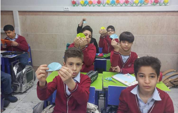 آموزش مفهوم درجه به کمک دست ورزی 1