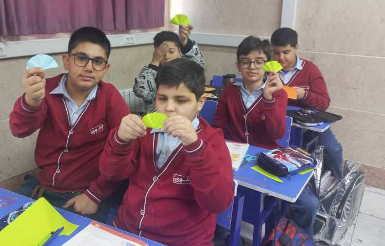 آموزش مفهوم درجه به کمک دست ورزی 4