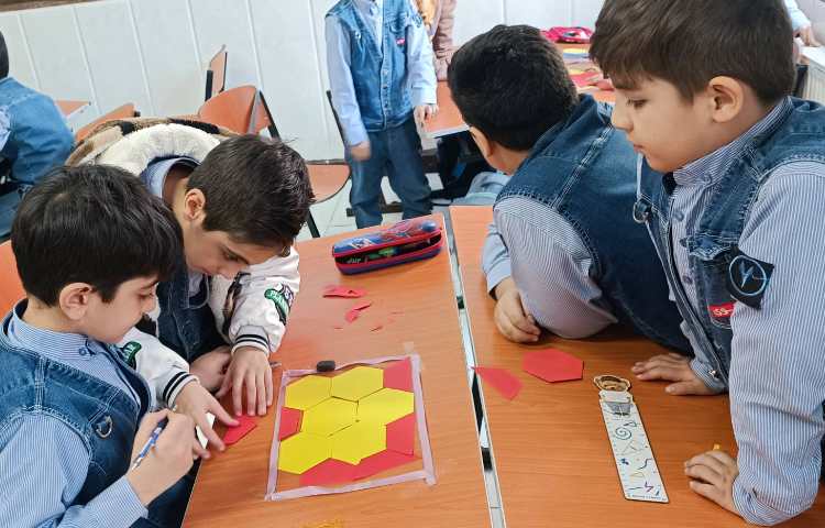 آموزش مفهوم مساحت 1