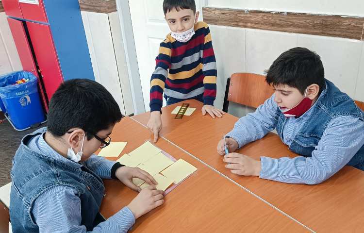 آموزش مفهوم مساحت 2