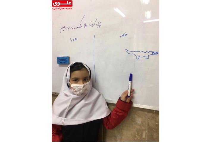 آموزش مفهوم کرونا با بازی