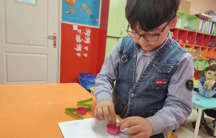 آموزش ملیله کاغذی 4