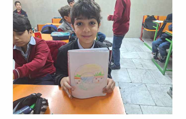 آموزش منظره و خانه سه بعدی پایه چهارم 10