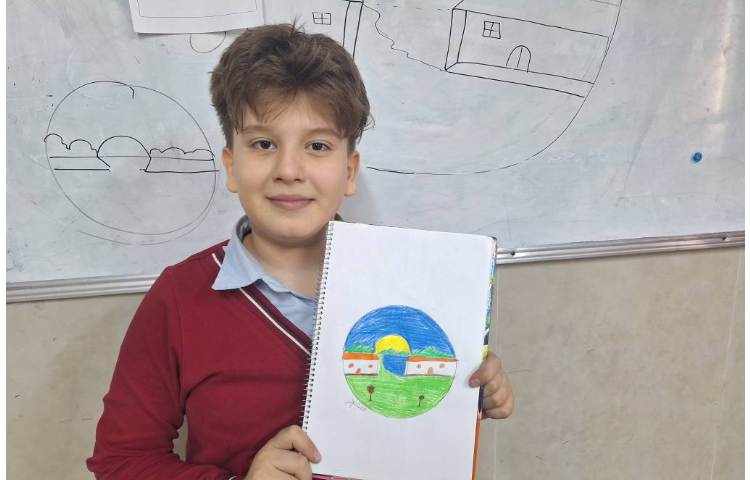 آموزش منظره و خانه سه بعدی پایه چهارم 11