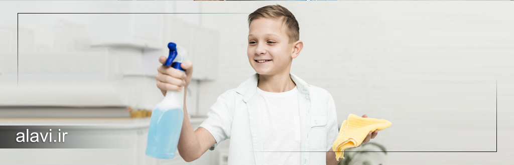 آموزش مهارت‌های خانه‌داری به کودکان