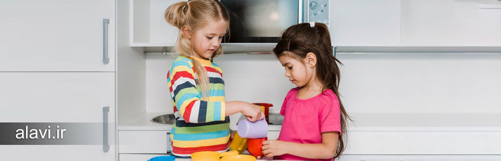 آموزش مهارت‌های خانه‌داری به کودکان