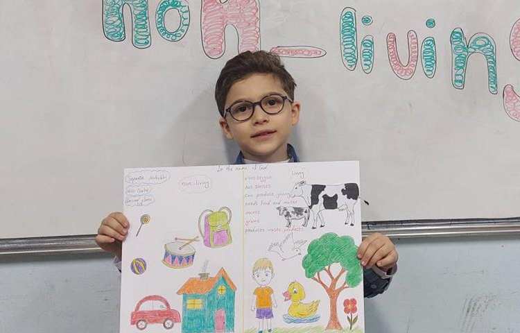 آموزش موجودات زنده و غیر زنده پایه دوم دبستان 13