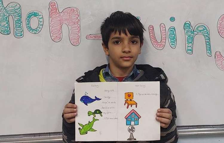 آموزش موجودات زنده و غیر زنده پایه دوم دبستان