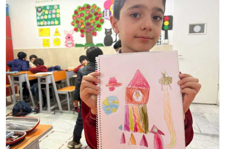 آموزش موشک با اشکال هندسی