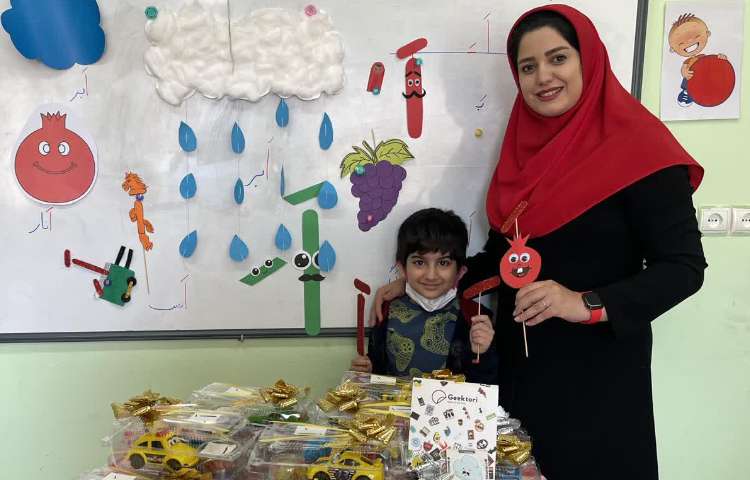 آموزش نشانه ا پایه اول دبستان 3