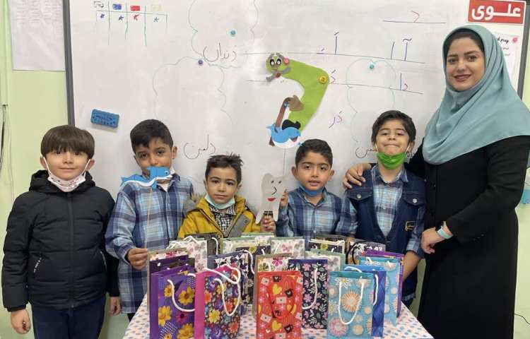 آموزش نشانه د پایه اول دبستان 1