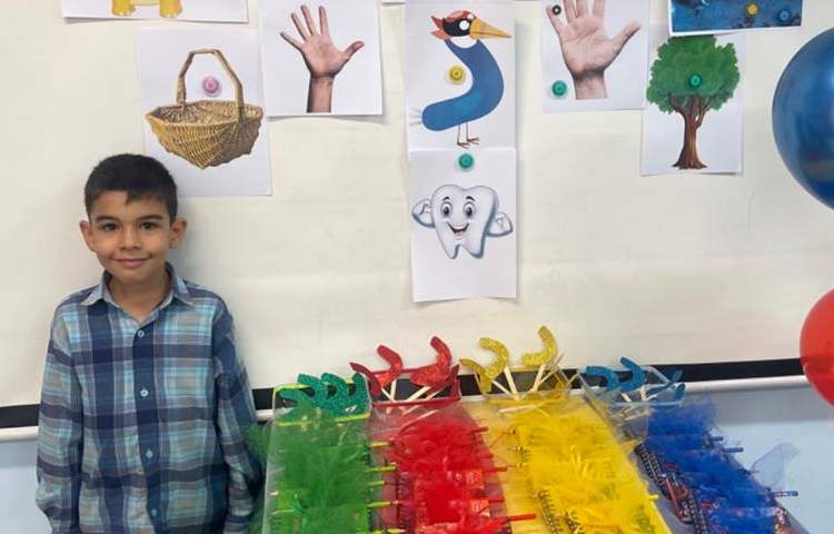 آموزش نشانه د پایه اول دبستان 6