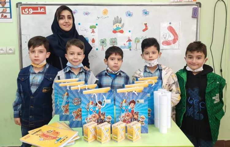 آموزش نشانه د پایه اول دبستان