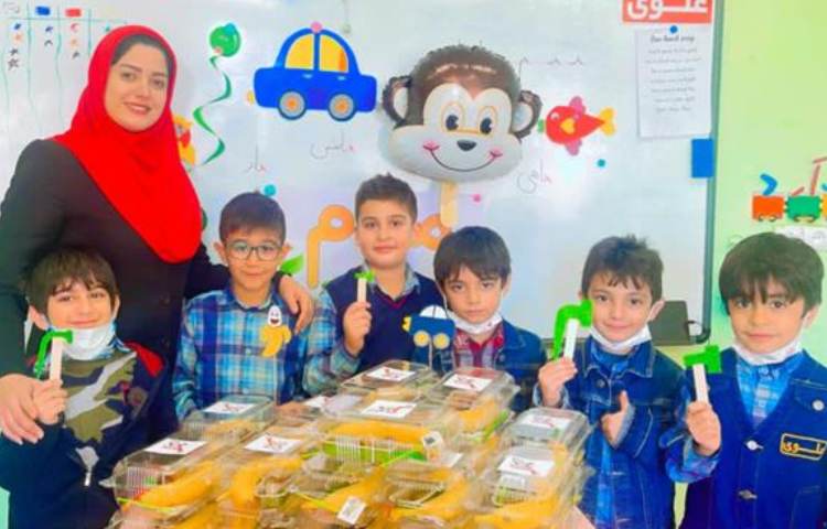 آموزش نشانه م پایه اول دبستان 3