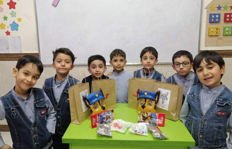 آموزش نشانه "گ" اهدای یادگاری توسط بردیا جان 3