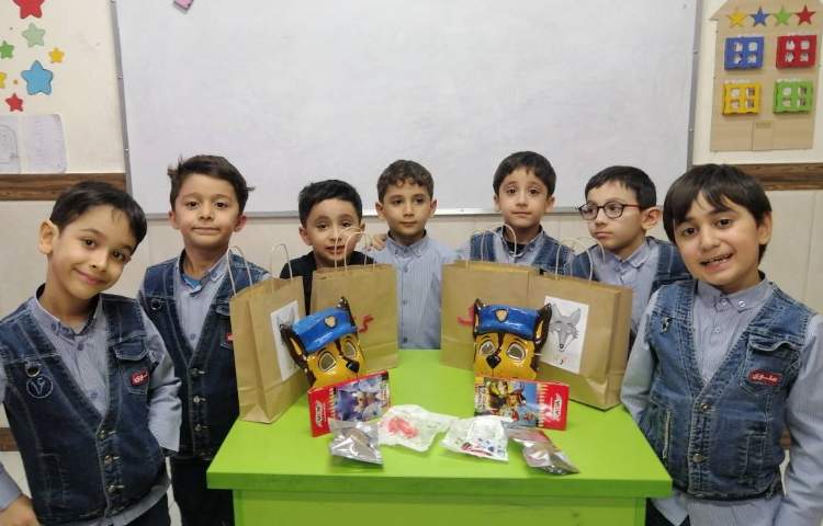 آموزش نشانه "گ" اهدای یادگاری توسط بردیا جان 4