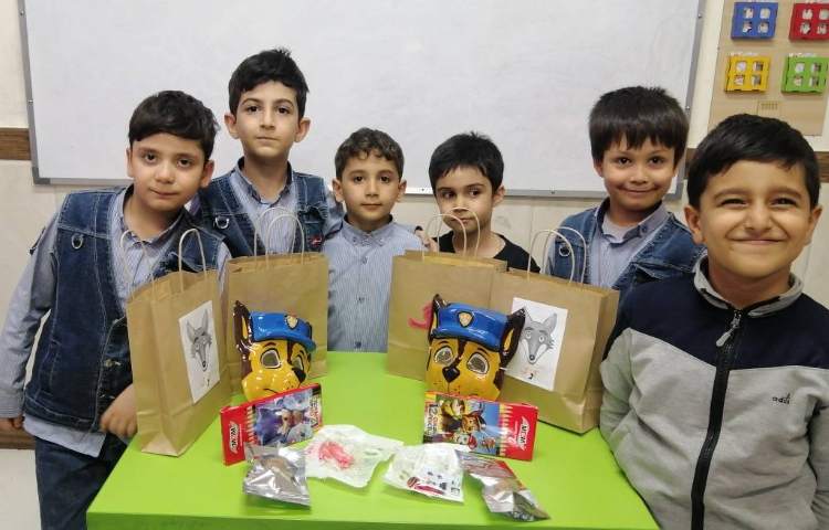 آموزش نشانه "گ" اهدای یادگاری توسط بردیا جان 5