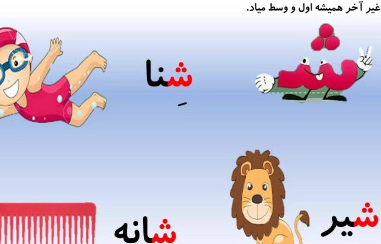 :آموزش نشانه ی (ش)، کلاس گیلاس 4