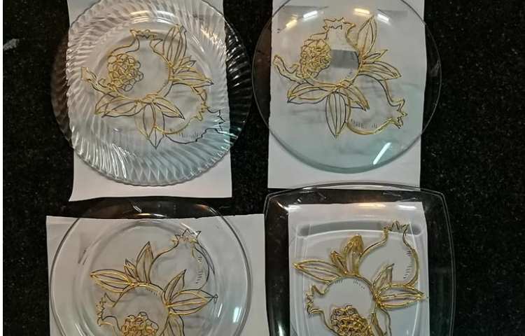 آموزش نقاشی با خمیر ویترای پایه ششم 3