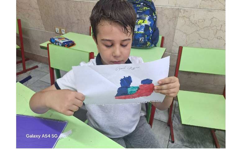 آموزش نقاشی با دست مخالف 4