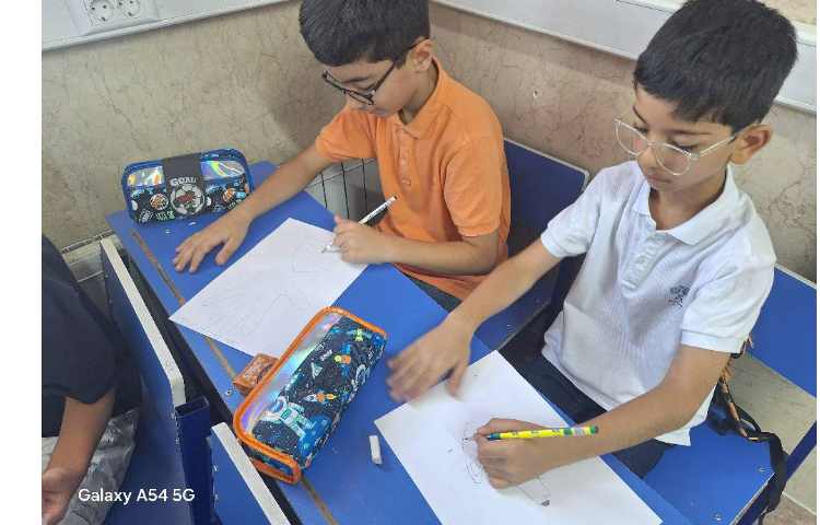 آموزش نقاشی با دست مخالف 7