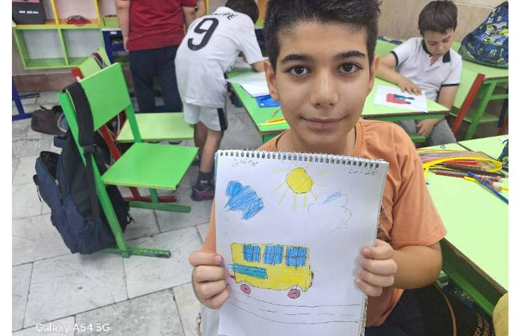 آموزش نقاشی با دست مخالف 7