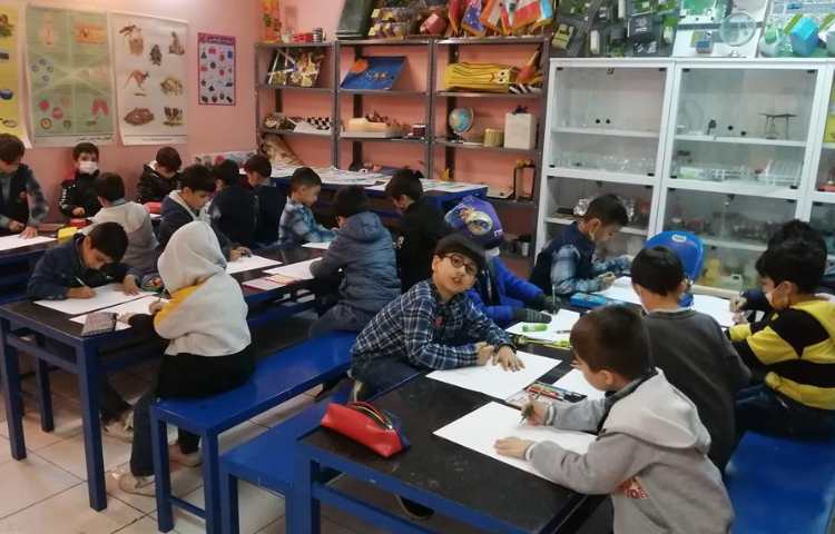 آموزش نقاشی با رنگ انگشتی پایه اول 1