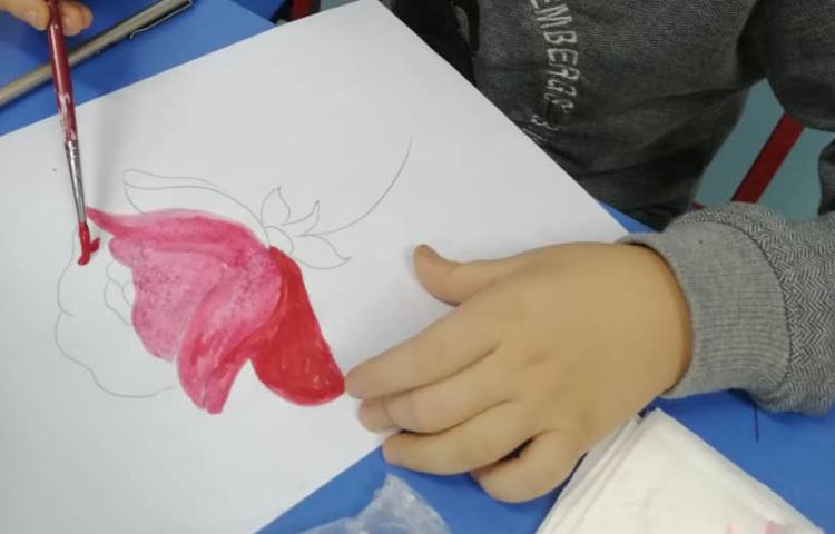 آموزش نقاشی با گواش 4