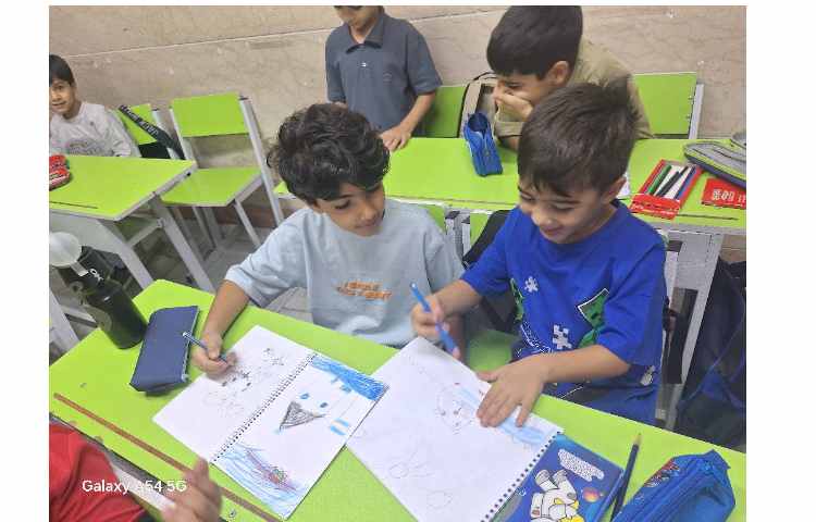 آموزش نقاشی به کمک نیم دایره 5