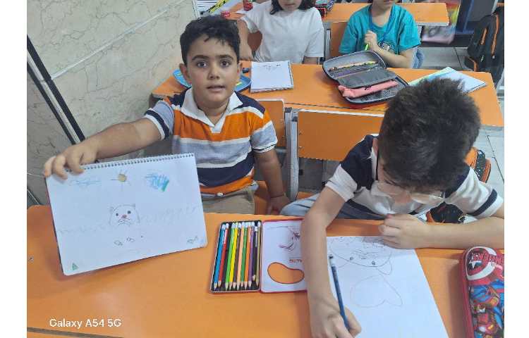 آموزش نقاشی به کمک نیم دایره 5