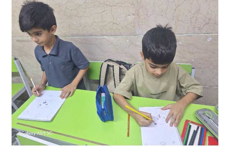 آموزش نقاشی به کمک نیم دایره 7