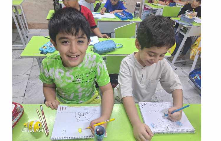 آموزش نقاشی به کمک نیم دایره 9