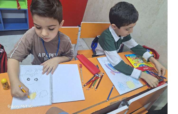 آموزش نقاشی به کمک نیم دایره