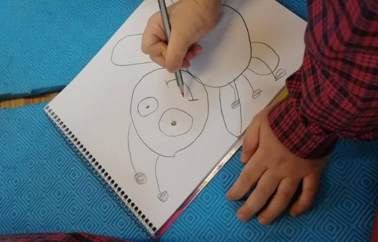 آموزش نقاشی حشرات 7