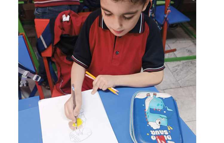 آموزش نقاشی خرس 1