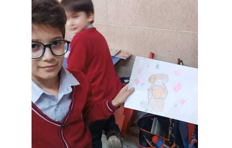 آموزش نقاشی خرس
