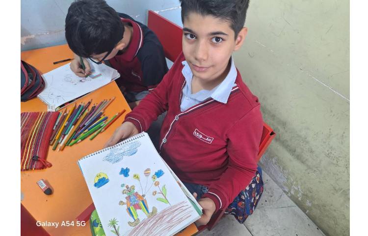 آموزش نقاشی دلقک 2