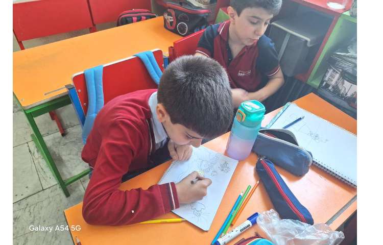 آموزش نقاشی دلقک 6