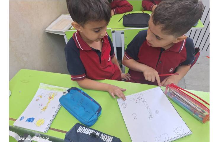 آموزش نقاشی زرافه 1