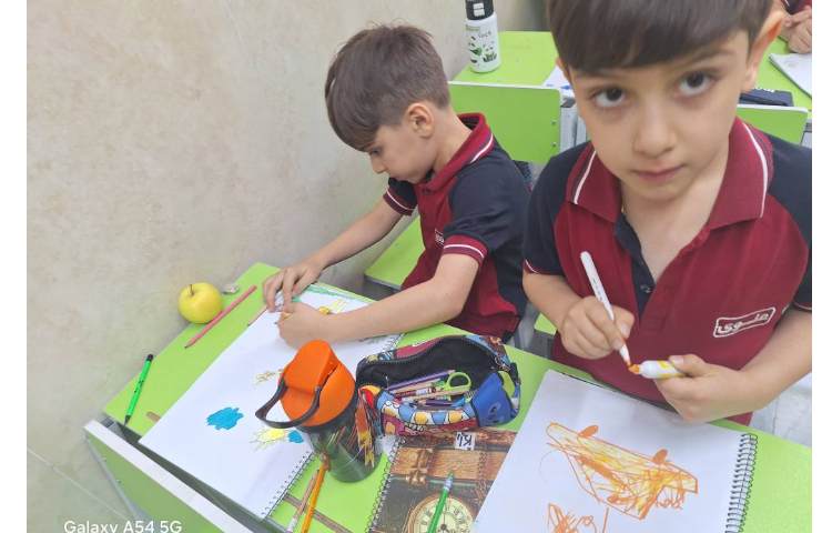 آموزش نقاشی زرافه 2