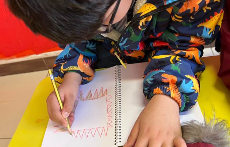 آموزش نقاشی شیر 1