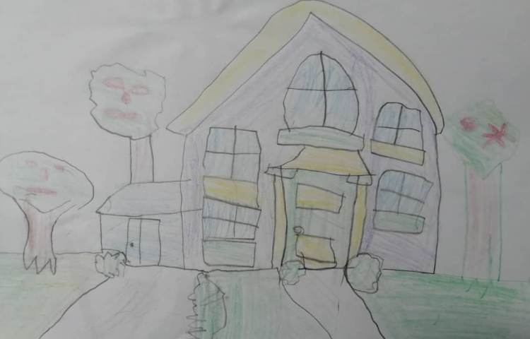 آموزش نقاشی طبیعت یا منظره 1