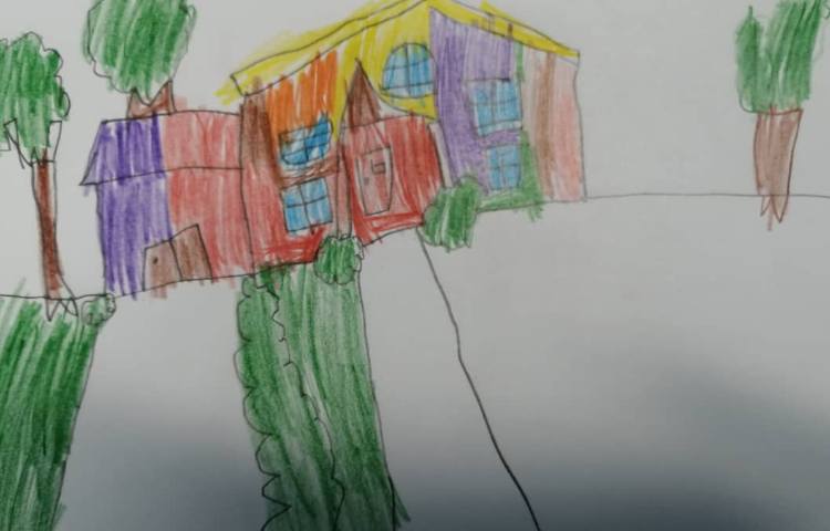 آموزش نقاشی طبیعت یا منظره 3