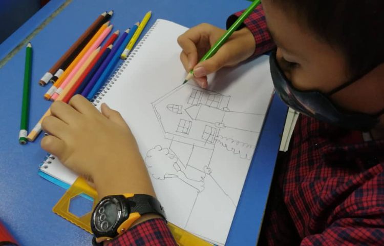 آموزش نقاشی طبیعت یا منظره 4