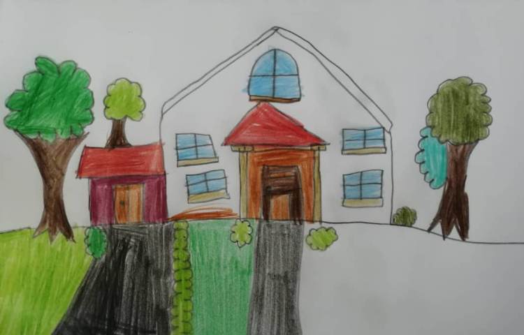 آموزش نقاشی طبیعت یا منظره 5