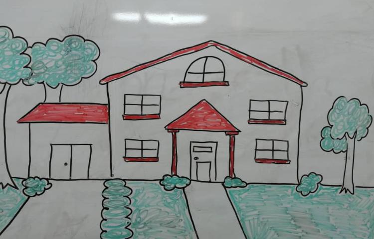 آموزش نقاشی طبیعت یا منظره 6