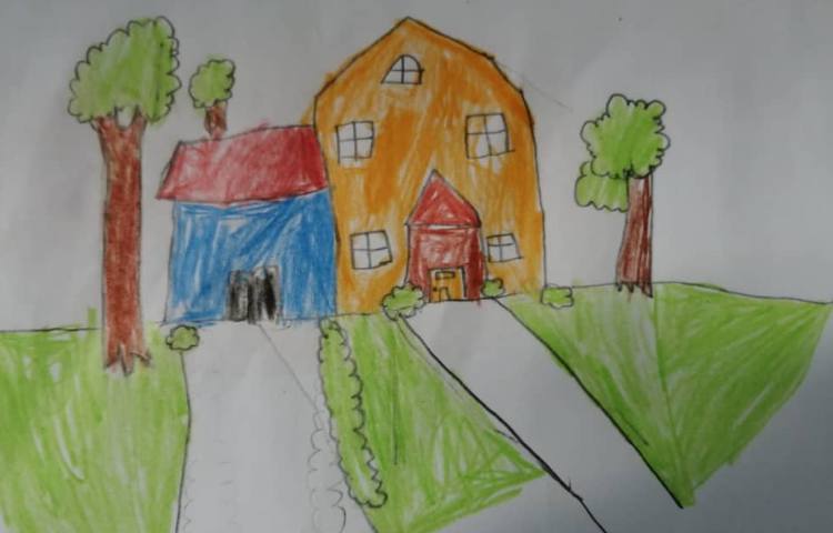 آموزش نقاشی طبیعت یا منظره 7