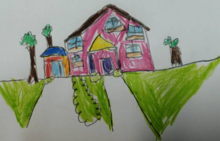 آموزش نقاشی طبیعت یا منظره 9