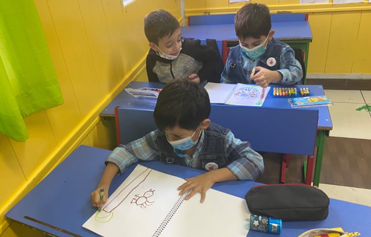 :آموزش نقاشی عنکبوت، کلاس پرتقال 1